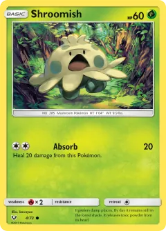 Shroomish, Shining Legends 4/73