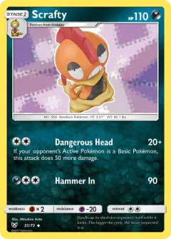 Scrafty, Shining Legends 51/73