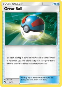 Great Ball, Shining Legends 60/73