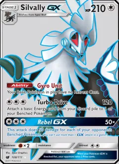 Silvally GX, Crimson Invasion 108/111