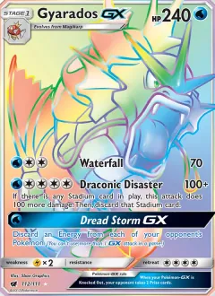Gyarados GX, Crimson Invasion 112/111