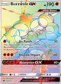 Buzzwole GX, Crimson Invasion 115/111