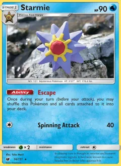 Starmie, Crimson Invasion 16/111