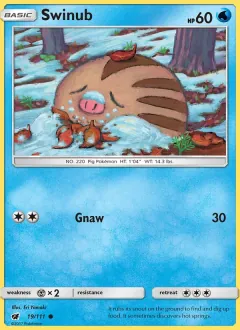 Swinub, Crimson Invasion 19/111