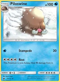 Piloswine, Crimson Invasion 20/111