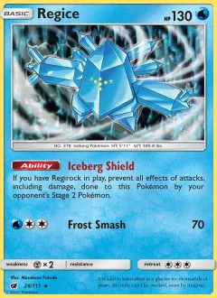 Regice, Crimson Invasion 28/111