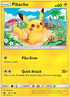 Pikachu, Crimson Invasion 30/111