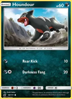 Houndour, Crimson Invasion 58/111
