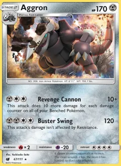 Aggron, Crimson Invasion 67/111