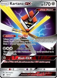 Kartana GX, Crimson Invasion 70/111