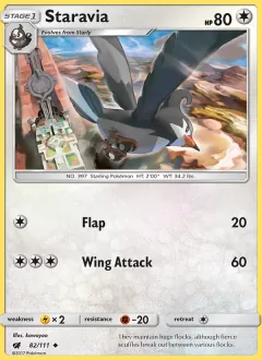 Staravia, Crimson Invasion 82/111