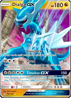 Dialga GX, Ultra Prism 100/156