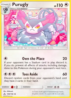 Purugly, Ultra Prism 109/156