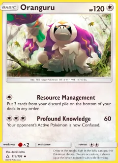 Oranguru, Ultra Prism 114/156