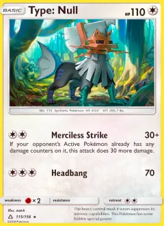Type: Null, Ultra Prism 115/156