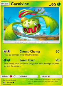 Carnivine, Ultra Prism 12/156