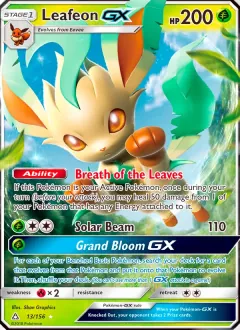 Leafeon GX, Ultra Prism 13/156