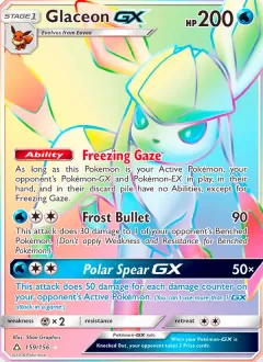 Glaceon GX, Ultra Prism 159/156