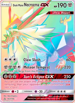 Dusk Mane Necrozma GX, Ultra Prism 163/156