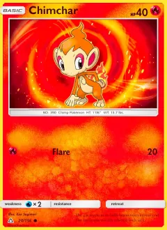 Chimchar, Ultra Prism 20/156
