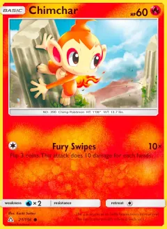 Chimchar, Ultra Prism 21/156