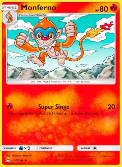 Monferno, Ultra Prism 22/156