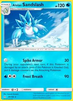 Alolan Sandslash, Ultra Prism 29/156