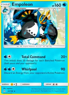 Empoleon, Ultra Prism 34/156