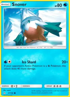 Snover, Ultra Prism 37/156