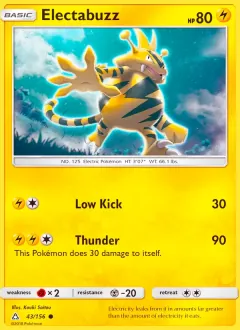 Electabuzz, Ultra Prism 43/156