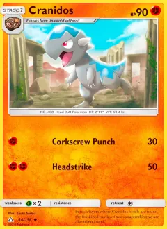 Cranidos, Ultra Prism 64/156