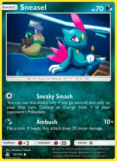 Sneasel, Ultra Prism 73/156