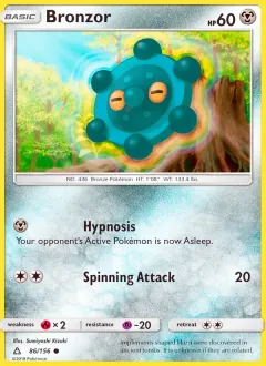 Bronzor, Ultra Prism 86/156