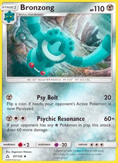 Bronzong, Ultra Prism 87/156