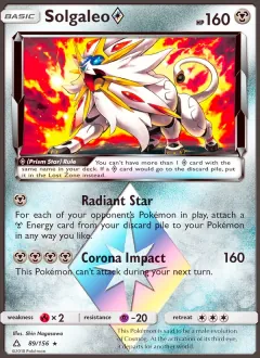 Solgaleo ◇, Ultra Prism 89/156