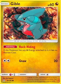 Gible, Ultra Prism 97/156