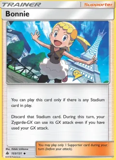 Bonnie, Forbidden Light 103/131