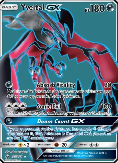 Yveltal GX, Forbidden Light 124/131