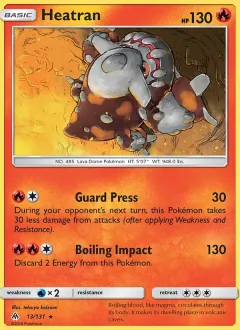 Heatran, Forbidden Light 13/131