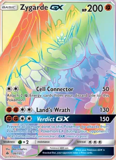 Zygarde GX, Forbidden Light 136/131