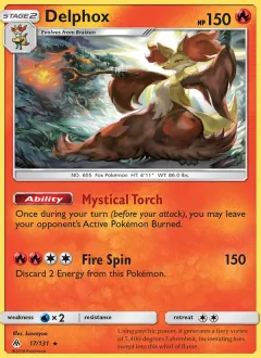 Delphox, Forbidden Light 17/131