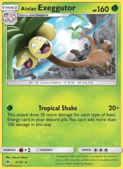 Alolan Exeggutor, Forbidden Light 2/131