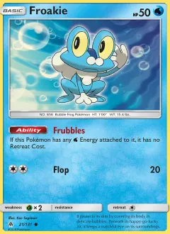 Froakie, Forbidden Light 21/131