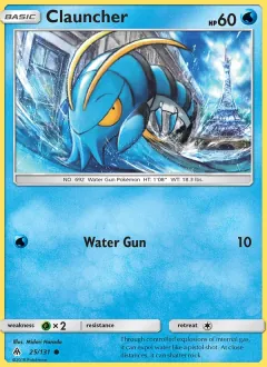 Clauncher, Forbidden Light 25/131