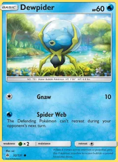 Dewpider, Forbidden Light 32/131