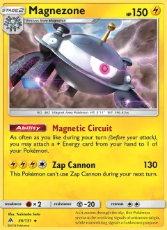 Magnezone, Forbidden Light 36/131