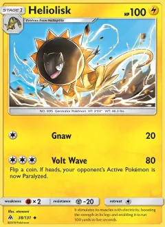 Heliolisk, Forbidden Light 38/131