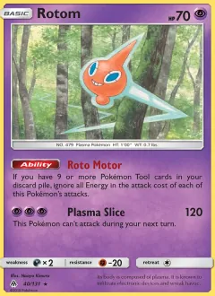 Rotom, Forbidden Light 40/131