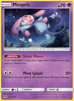 Mesprit, Forbidden Light 42/131