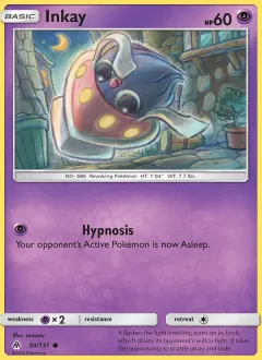 Inkay, Forbidden Light 50/131